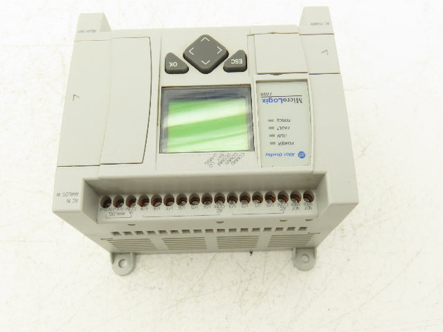 Allen Bradley 1763-L16AWA MicroLogix 1100 16 Point PLC Controller Series B FW 9