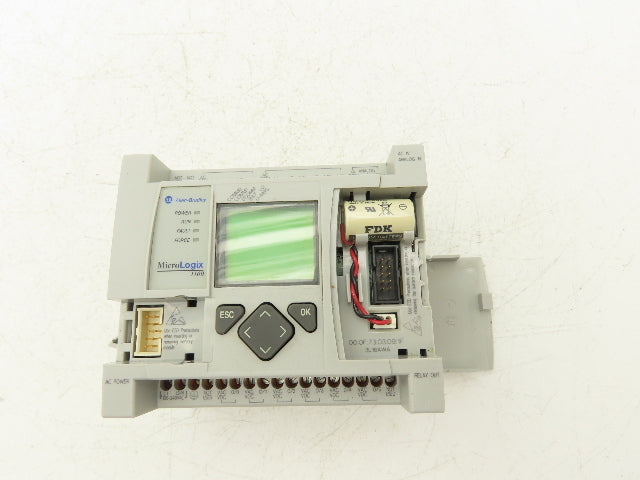 Allen Bradley 1763-L16AWA MicroLogix 1100 16 Point PLC Controller Series B FW 9