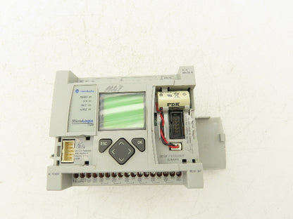 Allen Bradley 1763-L16AWA MicroLogix 1100 16 Point PLC Controller Series B FW 9