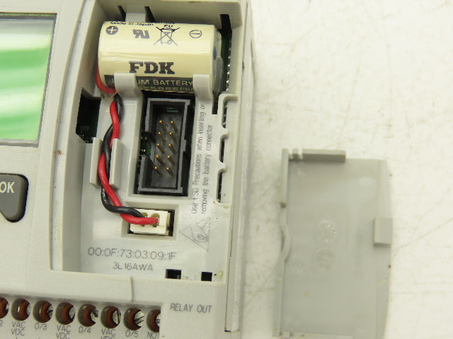 Allen Bradley 1763-L16AWA MicroLogix 1100 16 Point PLC Controller Series B FW 9