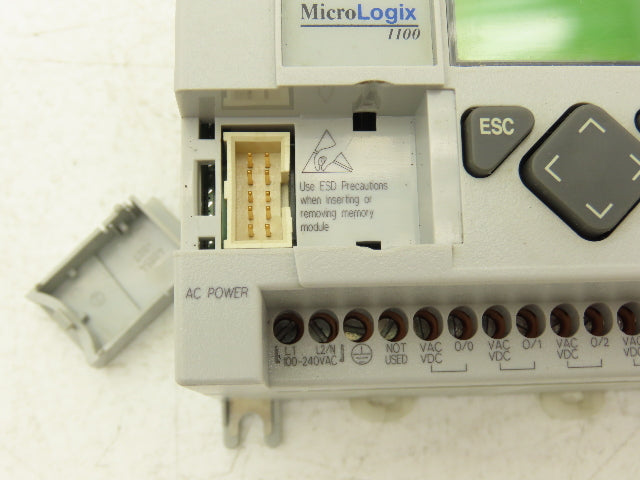 Allen Bradley 1763-L16AWA MicroLogix 1100 16 Point PLC Controller Series B FW 9