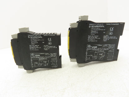 Schmersal SRB301ST-24V-(V.2) Automation Protect Safety Relay Unit 24VDC Lot of 2