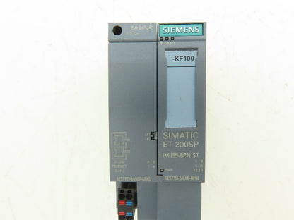 Siemens 6ES7 155-6AU00-0BN0 SIMATIC ET200SP PROFINET Interface Module IM 155-6PN