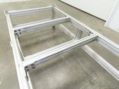 1530 Aluminum Table Work Cart 80/20 Extrusion T Slot 63x33" Caster