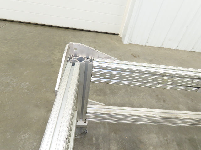 1530 Aluminum Table Work Cart 80/20 Extrusion T Slot 63x33" Caster