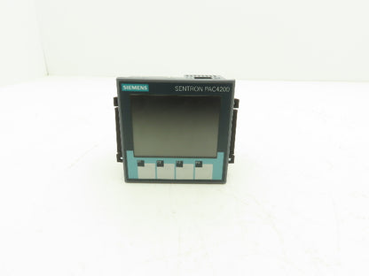 Siemens 7KM4212-0BA00-3AA0 SENTRON PAC4200 Current / Voltage Measuring Device