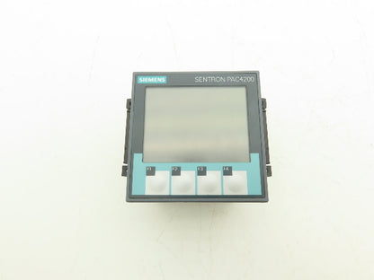 Siemens 7KM4212-0BA00-3AA0 SENTRON PAC4200 Current / Voltage Measuring Device