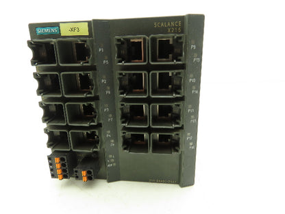 Siemens 6GK5216-0BA00-2AA3 SCALANCE X216 Managed IE Switch 16x 10/100 Mbps RJ45