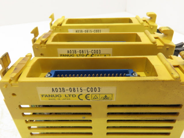 Fanuc A03B-0815-C003 I/O Input Output Expansion Module Lot of 3