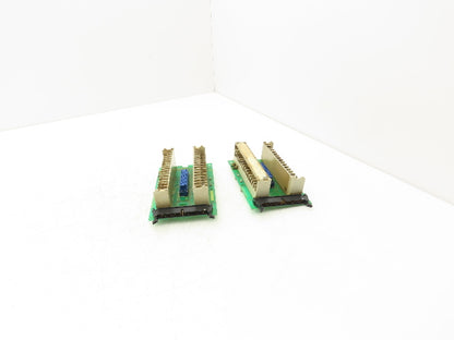 Fanuc A20B-1007-660 I/O Input PCB Backplane & Terminal Module Lot of 2