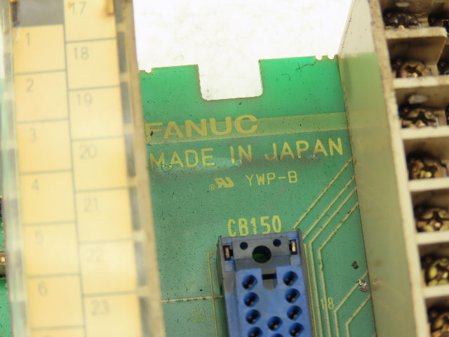 Fanuc A20B-1007-660 I/O Input PCB Backplane & Terminal Module Lot of 2