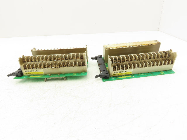 Fanuc A20B-1007-660 I/O Input PCB Backplane & Terminal Module Lot of 2