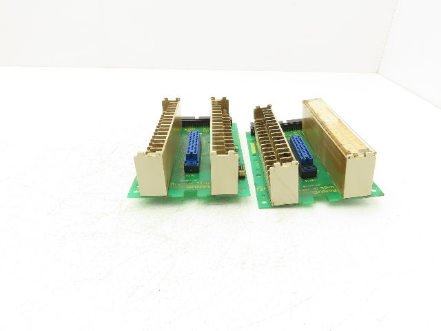 Fanuc A20B-1007-660 I/O Input PCB Backplane & Terminal Module Lot of 2