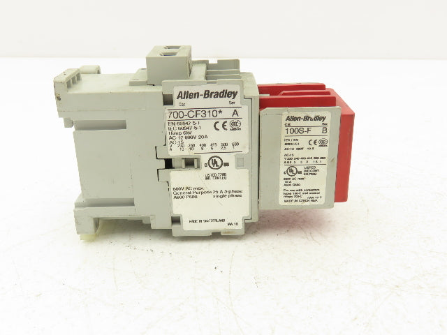 Allen-Bradley 700-CF310 700S-CF620DC Safety Control Relay 120V Coil Lot Of 4