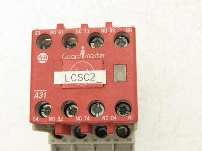 Allen-Bradley 700-CF310 700S-CF620DC Safety Control Relay 120V Coil Lot Of 4