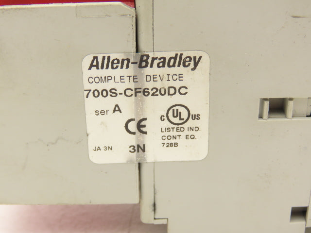 Allen-Bradley 700-CF310 700S-CF620DC Safety Control Relay 120V Coil Lot Of 4