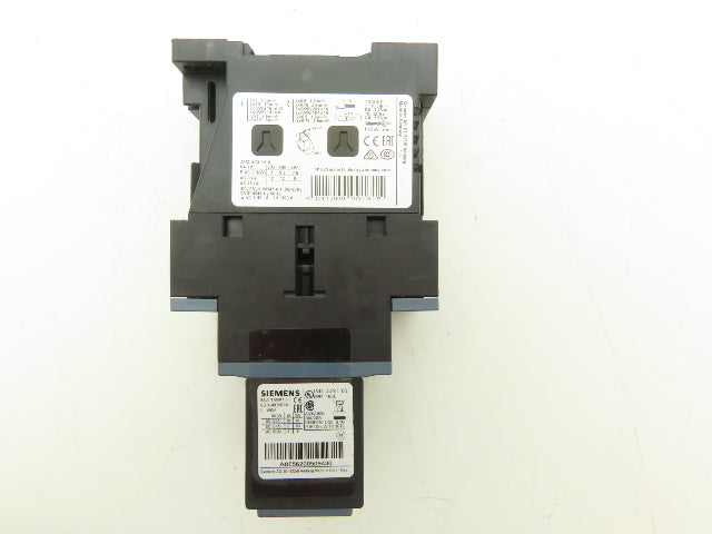 Siemens 3RT2024-1DB44-3MA0 Motor Starter Contactor 10Hp 575V 3Ph Screw Terminal