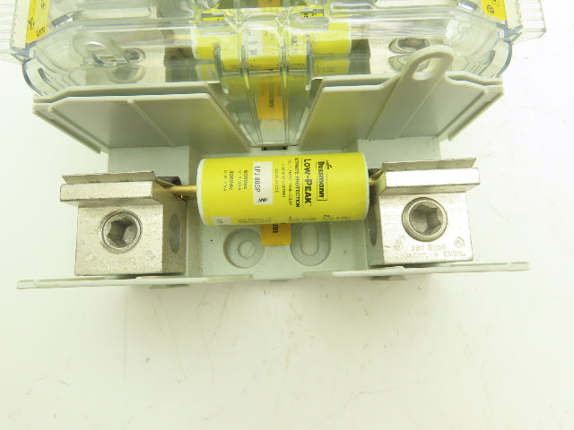 Eaton Bussman JM60200-3CR Modular Fuse Block 110-200A 3-Pole Class J Series JM