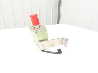 Linde Forklift E Stop With Bracket Removed From E32CL