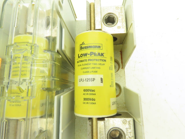 Eaton Bussman JM60200-3CR Modular Fuse Block 110-200A 3-Pole Class J Series JM
