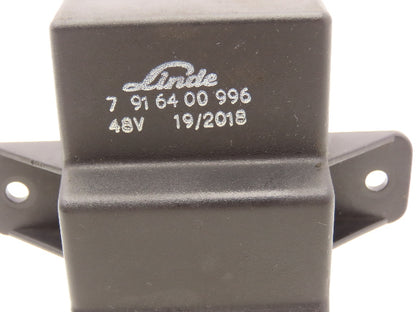 Linde 7 91 6400 996 Forklift Electronic Resistor Module Removed From E32CL