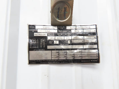 Linde 390 370 50 36 Forklift Motor Controller 48VDC Removed From E32CL