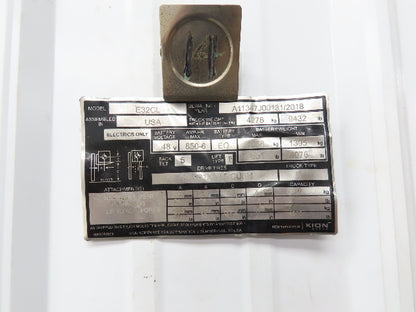 Linde 3903504230 Forklift CP Control Output Module Removed From E32CL