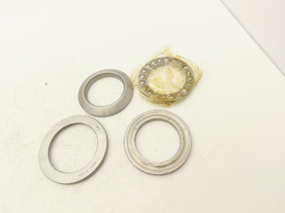 SKF 712 U Thrust Ball Bearing Race 3.54" OD x 2.36 ID x 1.2" Width Lot of 2