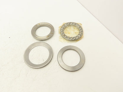 SKF 712 U Thrust Ball Bearing Race 3.54" OD x 2.36 ID x 1.2" Width Lot of 2