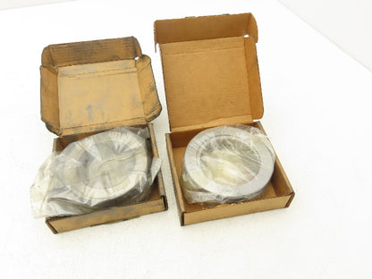 SKF 712 U Thrust Ball Bearing Race 3.54" OD x 2.36 ID x 1.2" Width Lot of 2