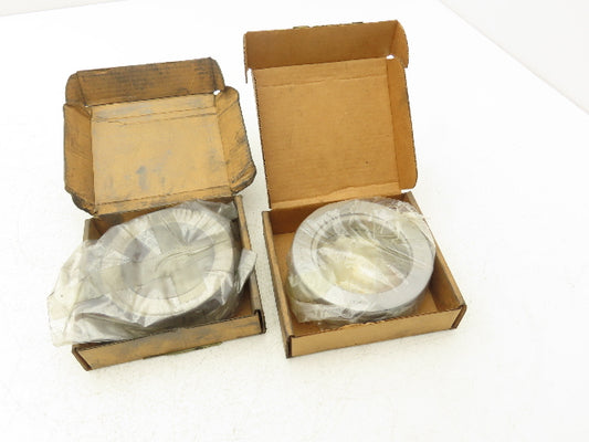 SKF 712 U Thrust Ball Bearing Race 3.54" OD x 2.36 ID x 1.2" Width Lot of 2