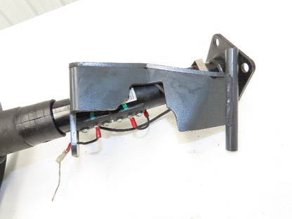 Linde 12855421000 Forklift Steering Wheel & Column W/Horn Removed From E32CL