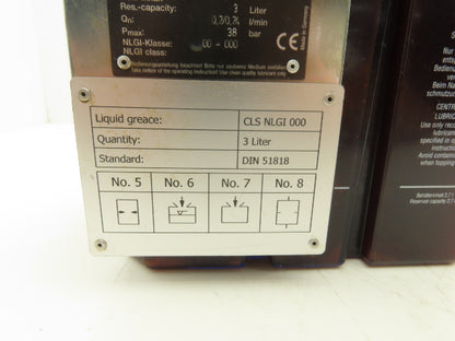 SKF MFE2-KW3FVW001+MWZ Lubrication Gear Pump Lubricator 3L 460VAC .24 l/min
