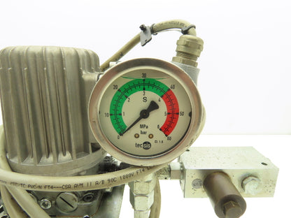 SKF MFE2-KW3FVW001+MWZ Lubrication Gear Pump Lubricator 3L 460VAC .24 l/min