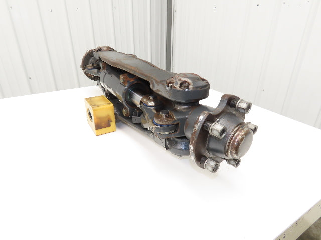 Linde E32CL Forklift Rear 5 Lug Axle Dual Hydraulic Steering Assembly