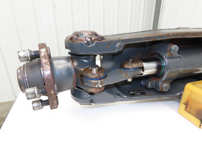 Linde E32CL Forklift Rear 5 Lug Axle Dual Hydraulic Steering Assembly