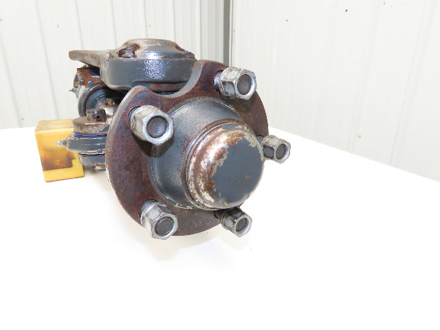 Linde E32CL Forklift Rear 5 Lug Axle Dual Hydraulic Steering Assembly