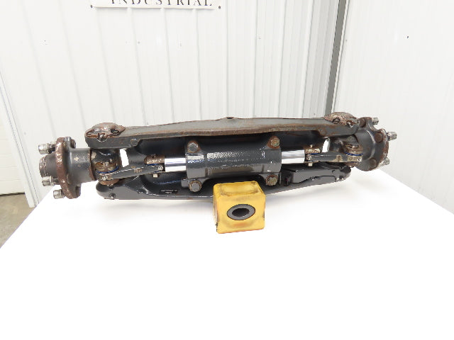 Linde E32CL Forklift Rear 5 Lug Axle Dual Hydraulic Steering Assembly