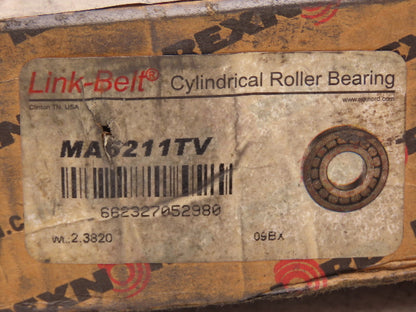 Link Belt MA5211TV Roller Bearing w/Inner Ring 55mm ID x  100mm OD 33.38mm Width