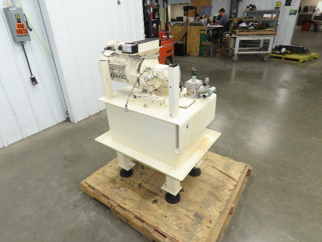 Rexroth PGF2-22/016RE20VE4 Hydraulic Power Unit 7GPM 5Hp 3000PSI 26 Gallon 460V