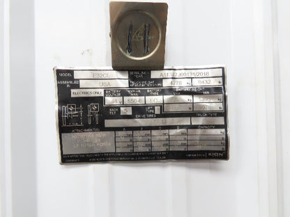 Linde E32CL Forklift Dash Plastic Shroud Cover With Switch