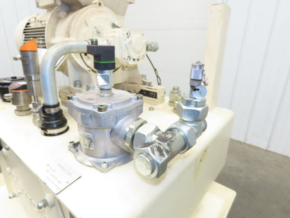 Rexroth PGF2-22/016RE20VE4 Hydraulic Power Unit 7GPM 5Hp 3000PSI 26 Gallon 460V