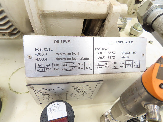 Rexroth PGF2-22/016RE20VE4 Hydraulic Power Unit 7GPM 5Hp 3000PSI 26 Gallon 460V