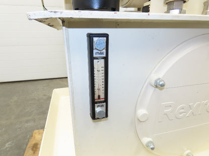 Rexroth PGF2-22/016RE20VE4 Hydraulic Power Unit 7GPM 5Hp 3000PSI 26 Gallon 460V