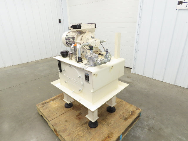 Rexroth PGF2-22/016RE20VE4 Hydraulic Power Unit 7GPM 5Hp 3000PSI 26 Gallon 460V