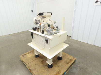 Rexroth PGF2-22/016RE20VE4 Hydraulic Power Unit 7GPM 5Hp 3000PSI 26 Gallon 460V