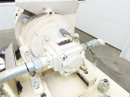 Rexroth PGF2-22/016RE20VE4 Hydraulic Power Unit 7GPM 5Hp 3000PSI 26 Gallon 460V