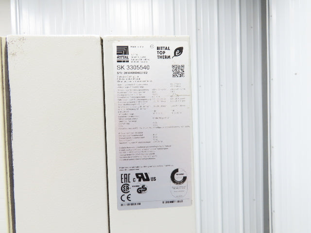 Rittal SK 3305540 Top Therm AC Enclosure Cooling Air Conditioner 1.6Kw  460V 3PH