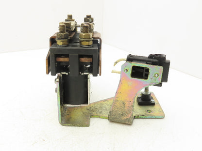 Linde 0009703503 Forklift Motor Contactor Assembly 48VDC Removed From E32CL
