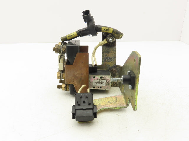 Linde 0009703503 Forklift Motor Contactor Assembly 48VDC Removed From E32CL